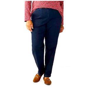 Croft&Barrow size 28W dark denim Jeans excellent condition